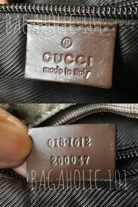 how to know if it's a real gucci bag|inside a real gucci bag.